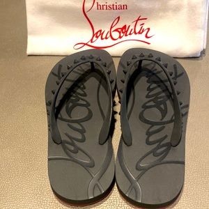 Christian Louboutin Loubi Donna Flat Rubb